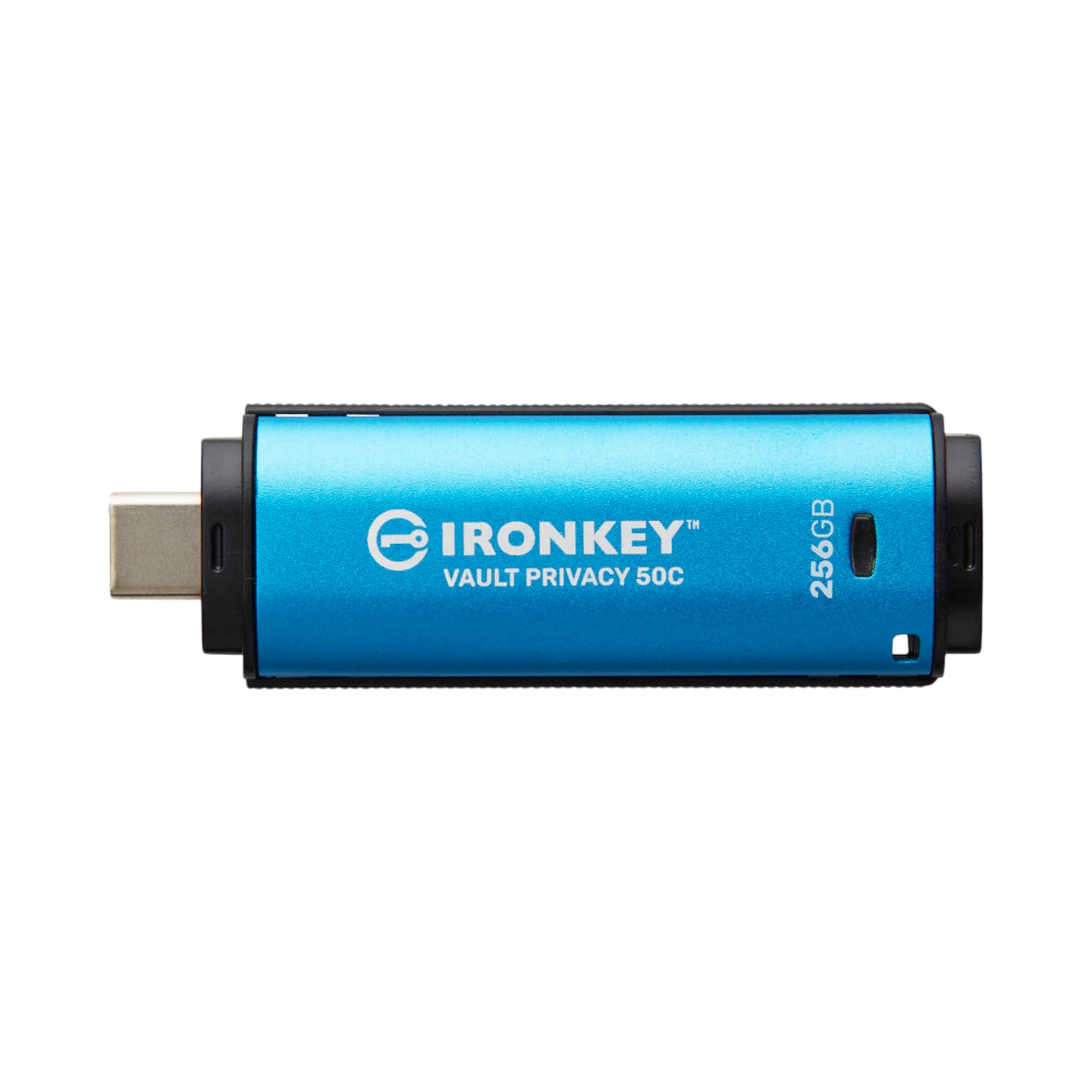 Kingston IronKey Vault Privacy 50 Series USB-C 256GB Flash Drive (Blue) — Being Shipped