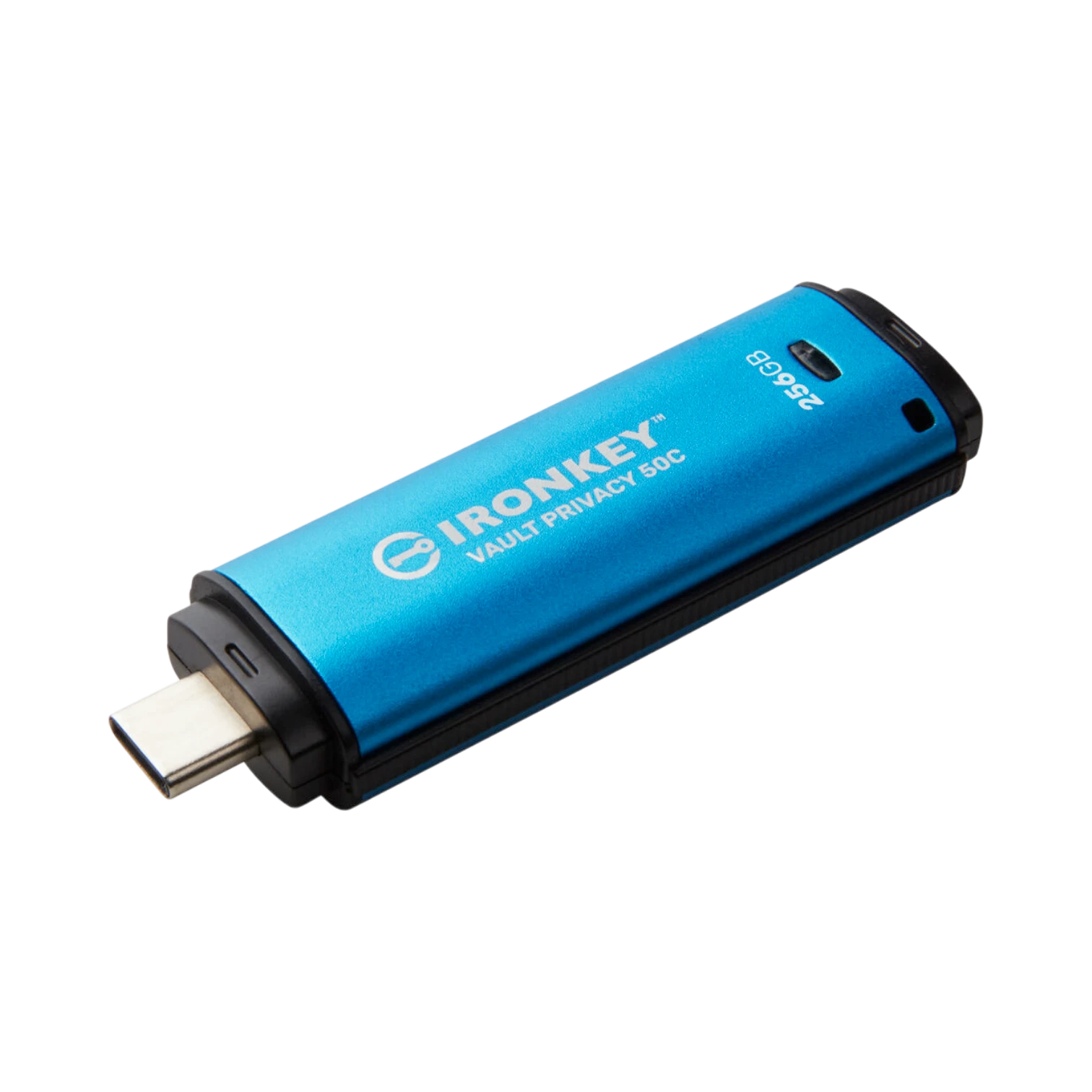 Kingston IronKey Vault Privacy 50 Series USB-C 256GB Flash Drive (Blue) — Being Shipped