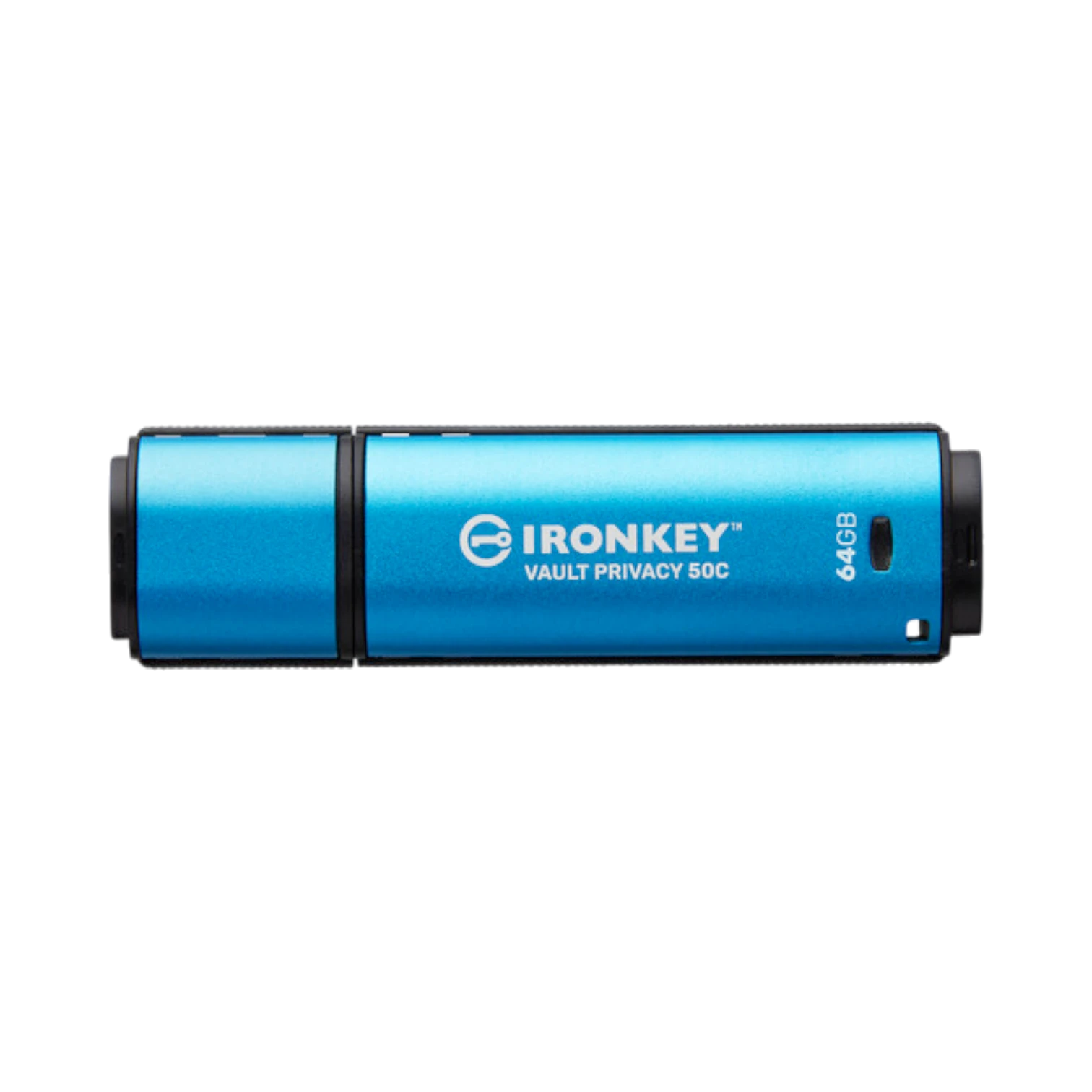 Kingston IronKey Vault Privacy 50 Series USB-C 64GB Flash Drive (Blue) — Being Shipped