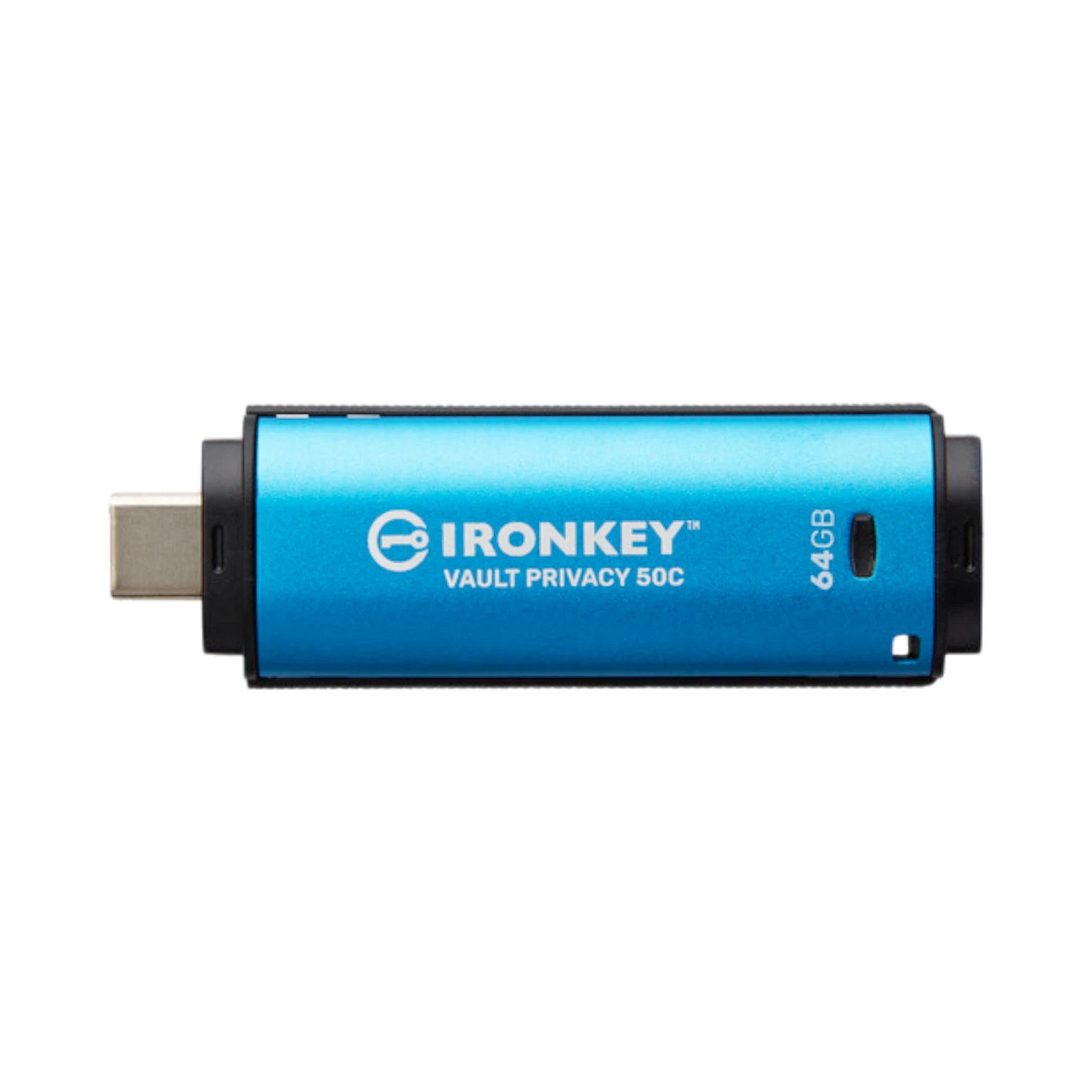 Kingston IronKey Vault Privacy 50 Series USB-C 64GB Flash Drive (Blue) — Being Shipped