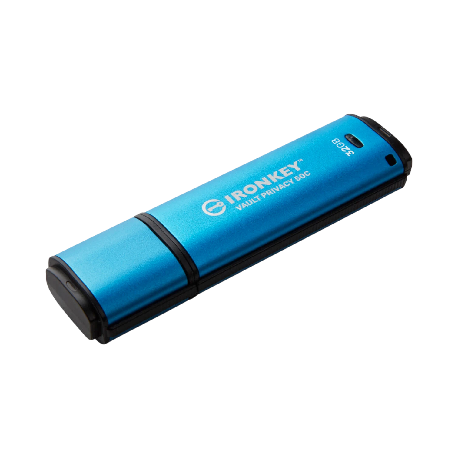 Kingston IronKey Vault Privacy 50 Series USB-C 32GB Flash Drive (Blue) — Being Shipped