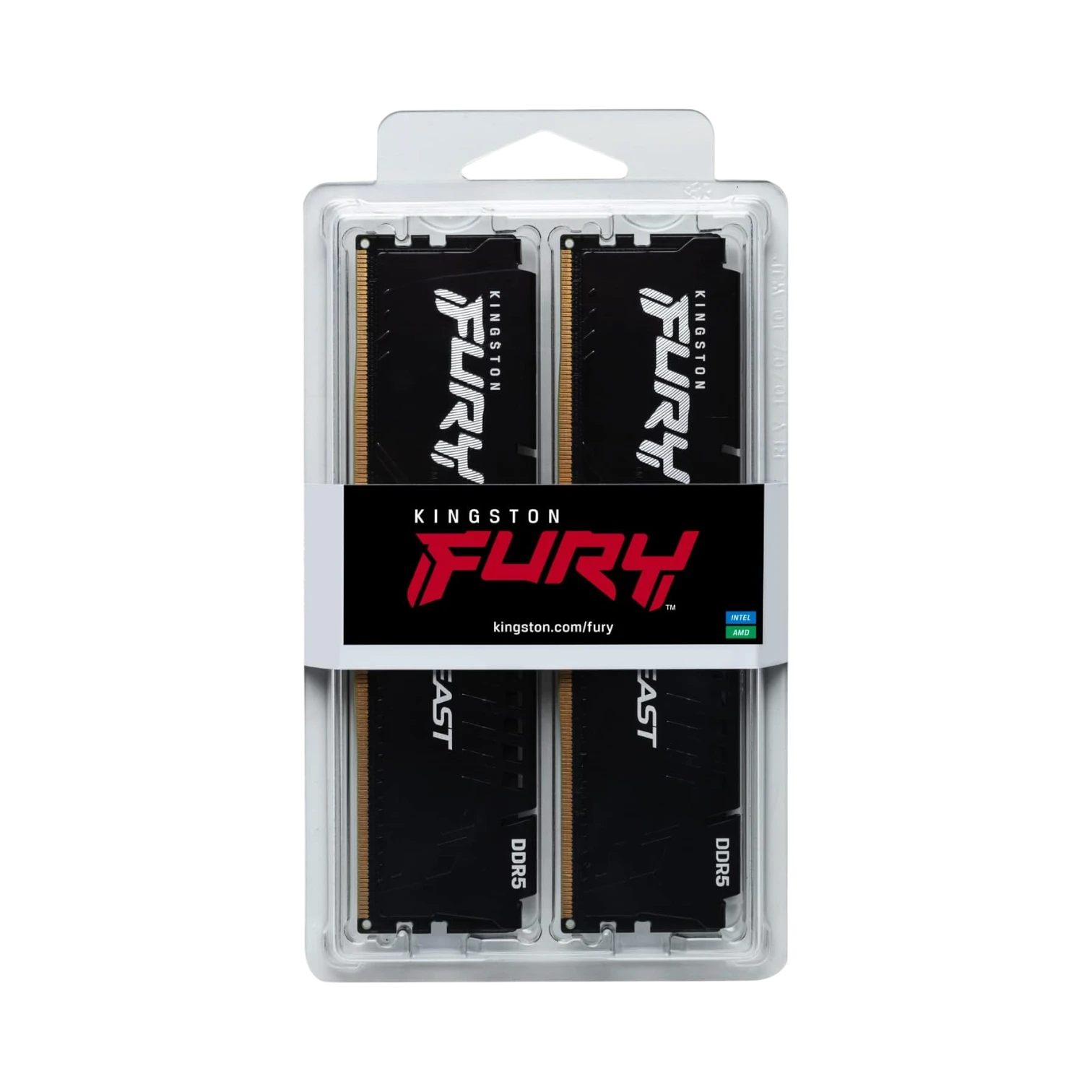 Kingston FURY Beast Black 5600MT/s 128GB DDR5 CL40 Memory Kit (4 x 32GB) — Being Shipped