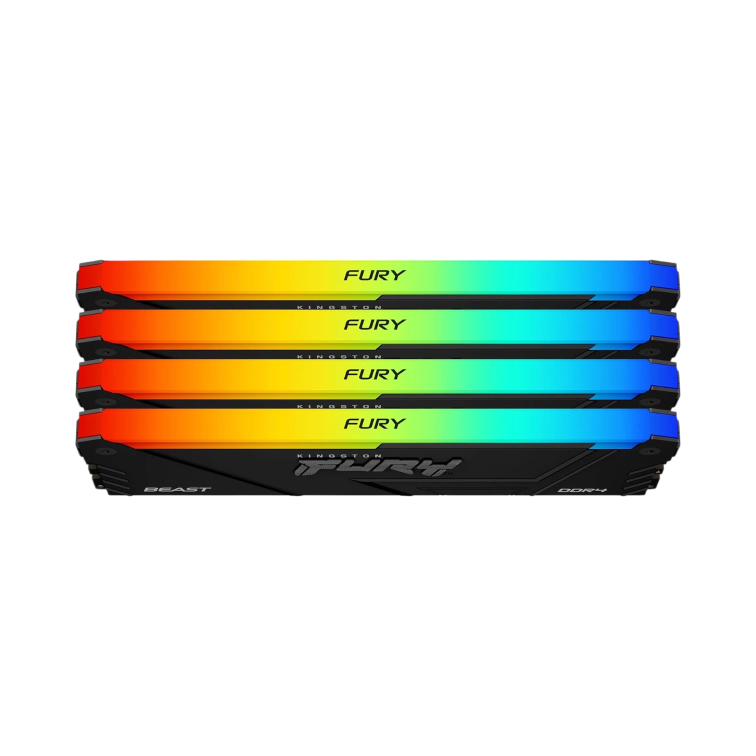 Kingston FURY Beast 64GB DDR4 3600MT/s RGB Desktop Memory (4 x 16GB) — Being Shipped