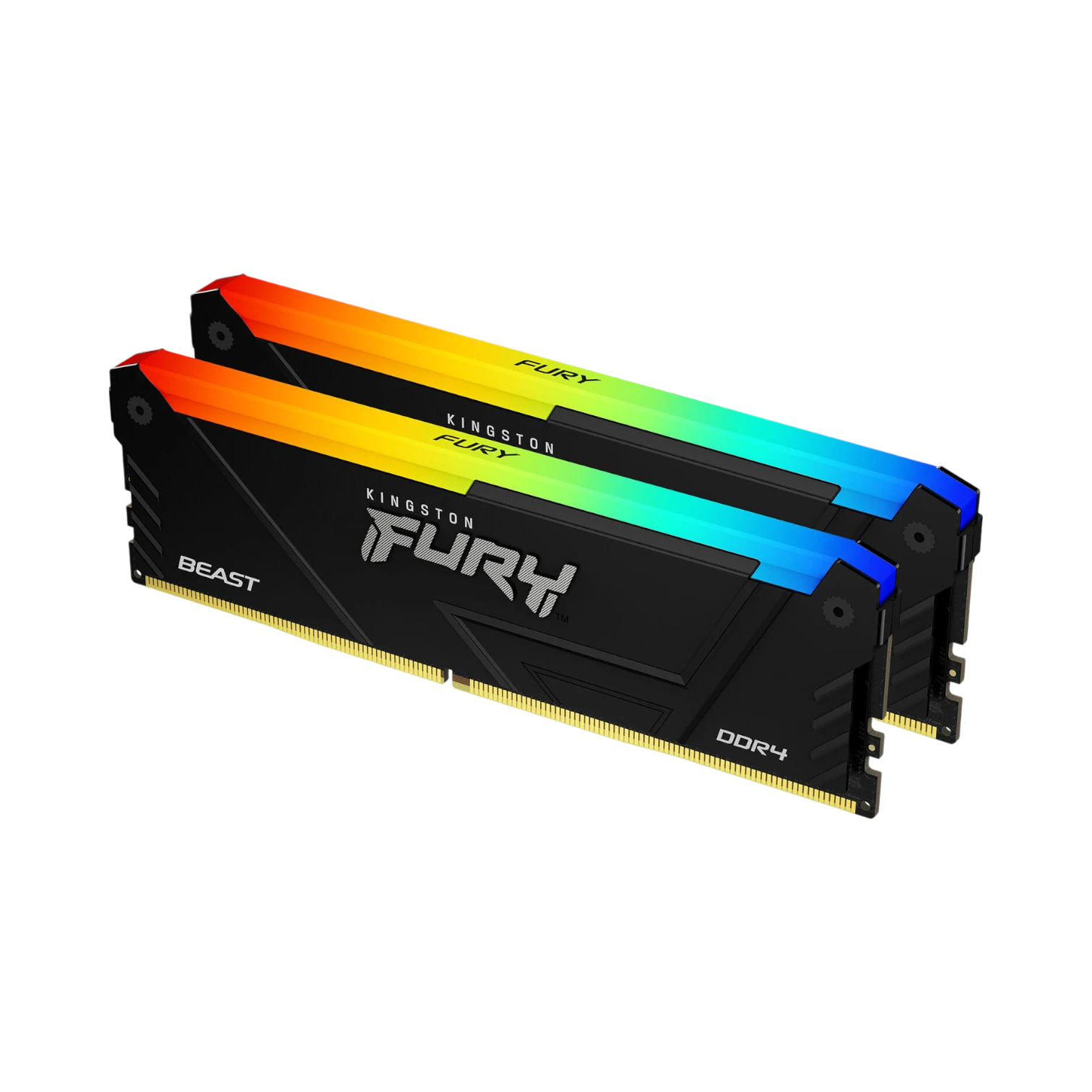 Kingston FURY Beast 64GB DDR4 3200MT/s RGB Desktop Memory Kit (2 x 32GB) — Being Shipped