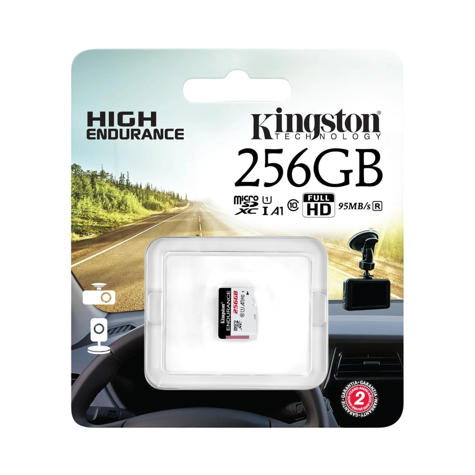 Kingston High Endurance 256GB UHS-I microSDXC Card — Being Shipped