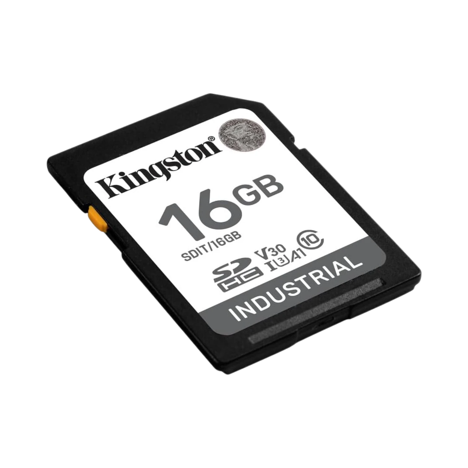 Kingston Industrial 16GB UHS-I U3 V30 A1 SDHC Memory Card — Being Shipped