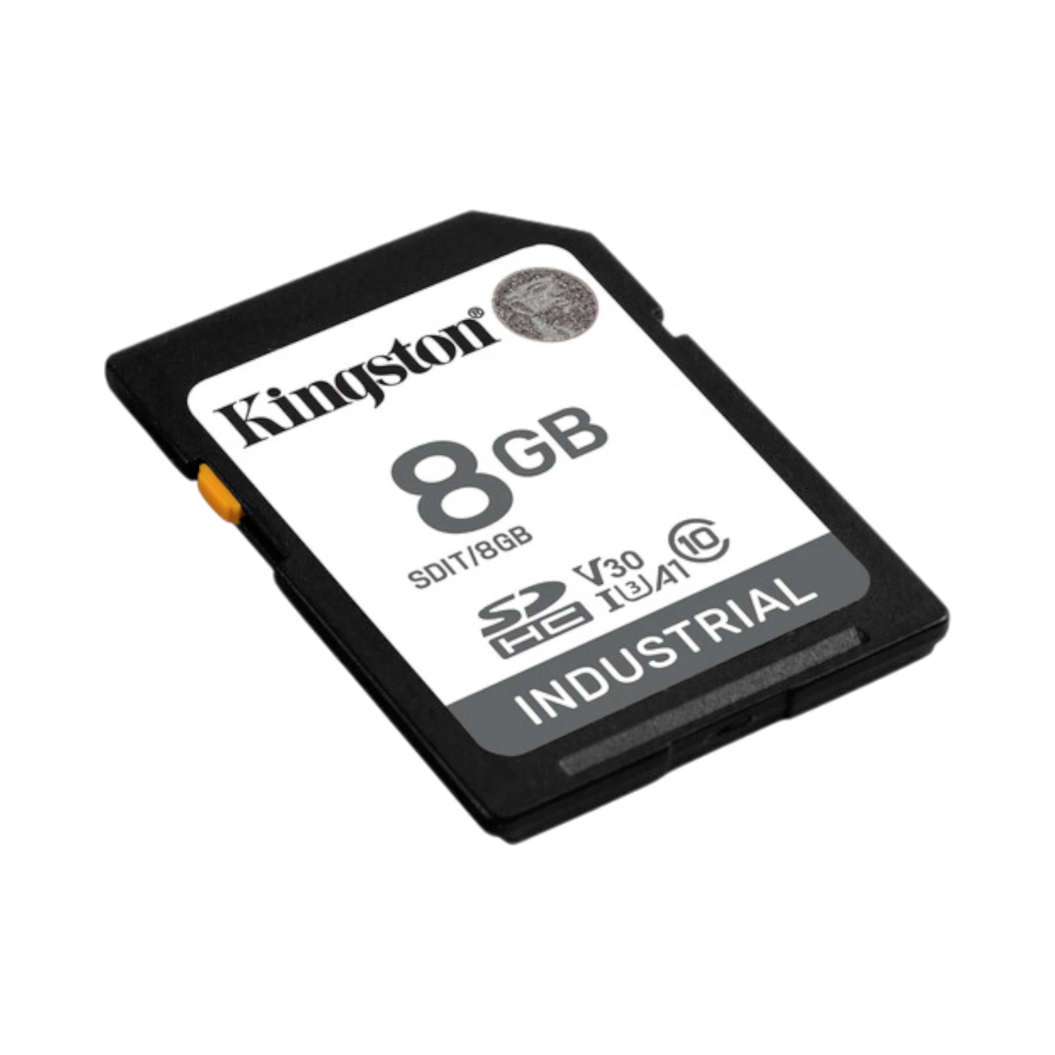 Kingston Industrial 8GB UHS-I SDHC Memory Card — Being Shipped