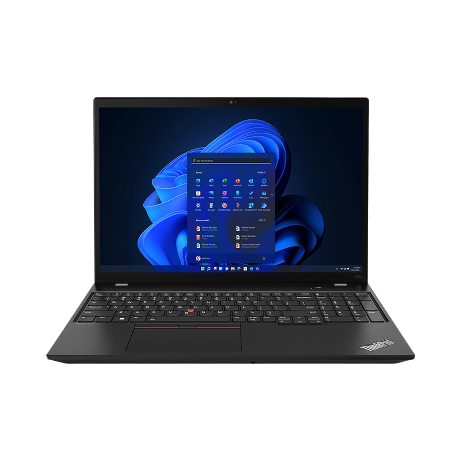 Lenovo 16" ThinkPad P16s Gen 1 Notebook Intel Core i7-1280P, 32GB RAM, 1TB SSD (Black) — Being Shipped