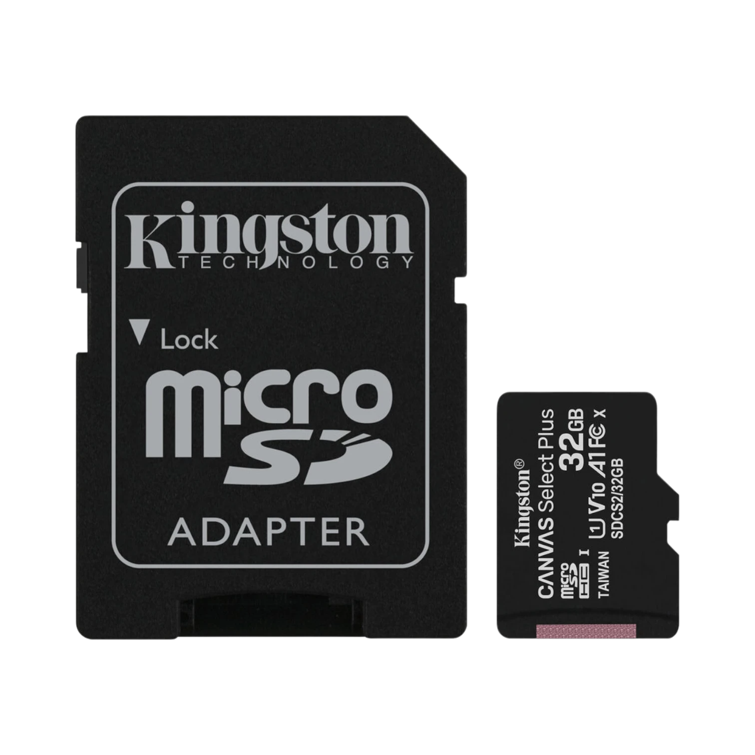 Kingston Canvas Select Plus 32GB UHS-I microSDHC Memory Card with SD Adapter — Being Shipped