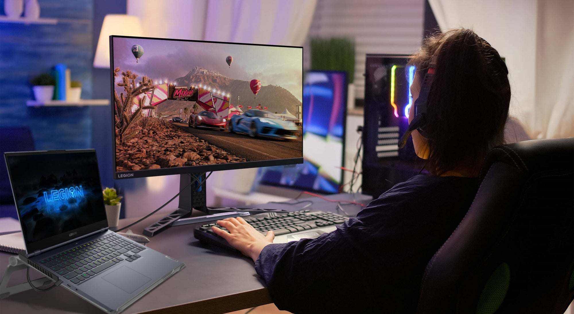 Lenovo Legion Y27-30 27" FHD 180Hz HDR Gaming Monitor — Being Shipped