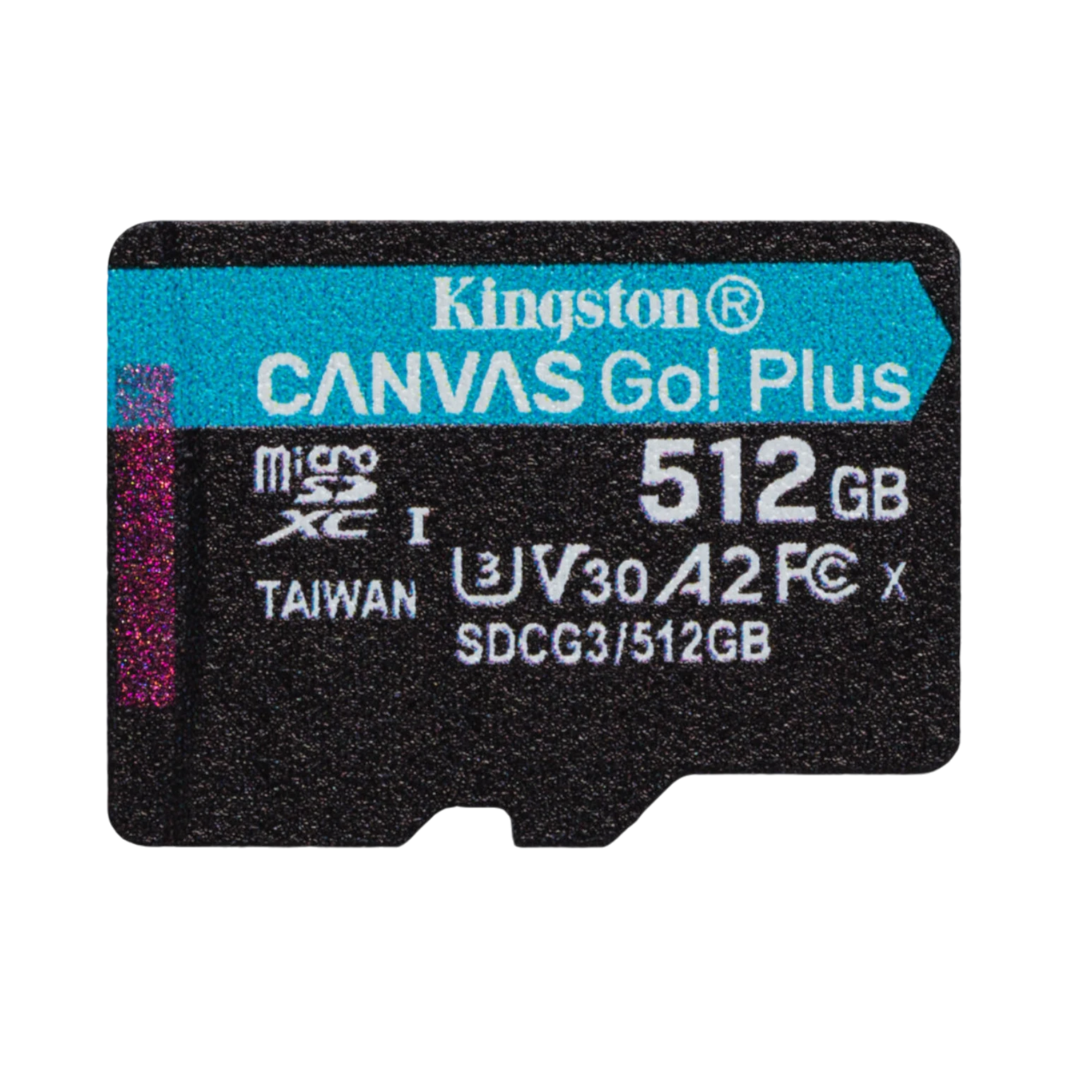 Kingston Canvas Go! Plus 512GB UHS-I microSDXC Memory Card with SD Adapter — Being Shipped