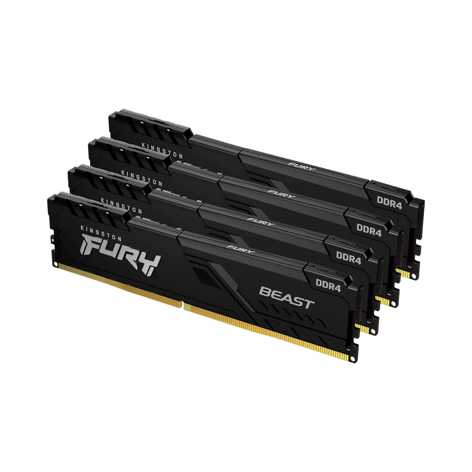 Kingston FURY Beast 16GB 2666MHz DDR4 Memory Kit (4 x 4GB) — Being Shipped