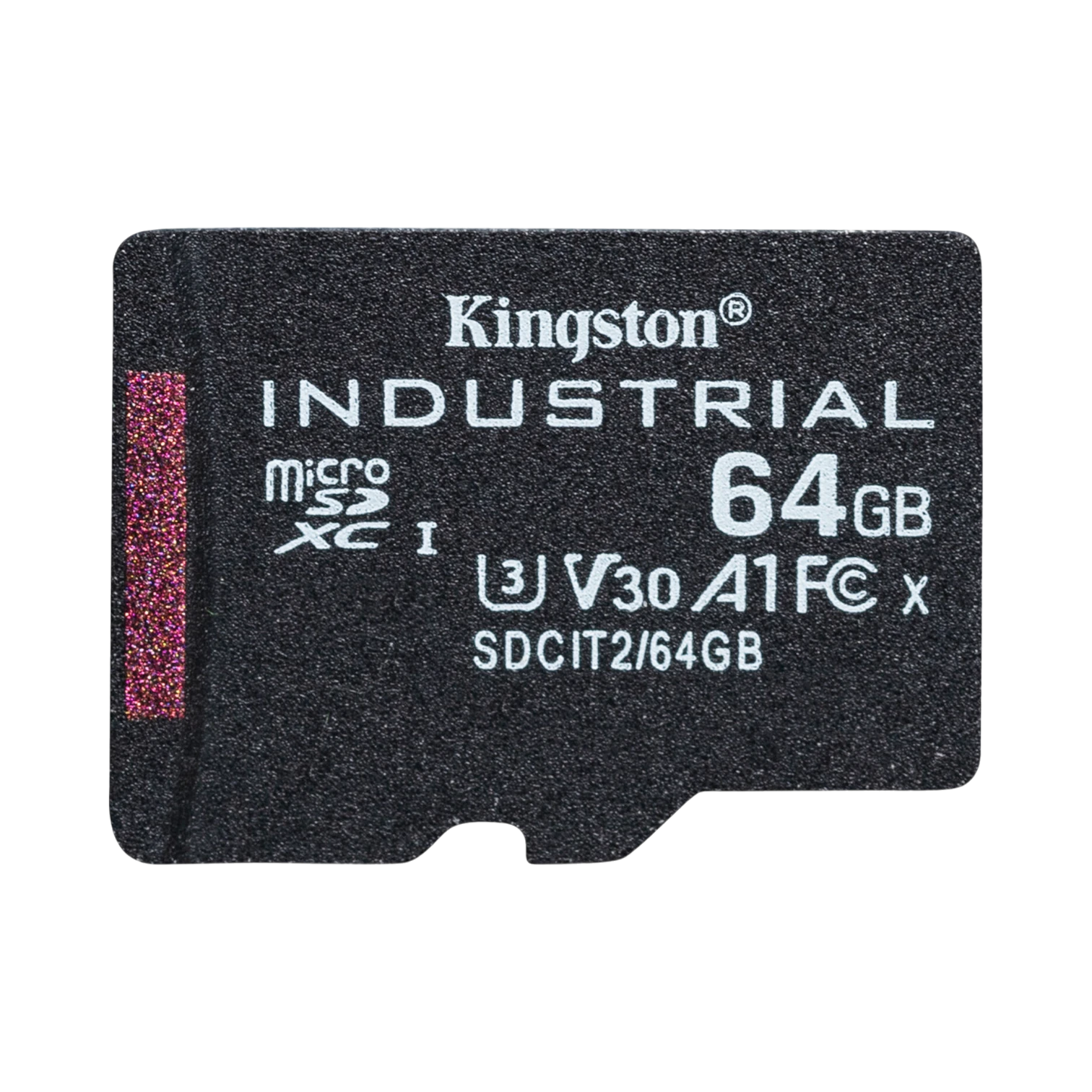 Kingston Industrial UHS-I 64GB microSDXC Memory Card with SD Adapter — Being Shipped