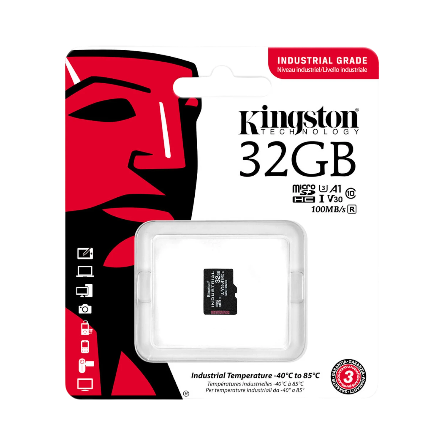 Kingston Industrial 32GB UHS-I microSDHC Memory Card — Being Shipped