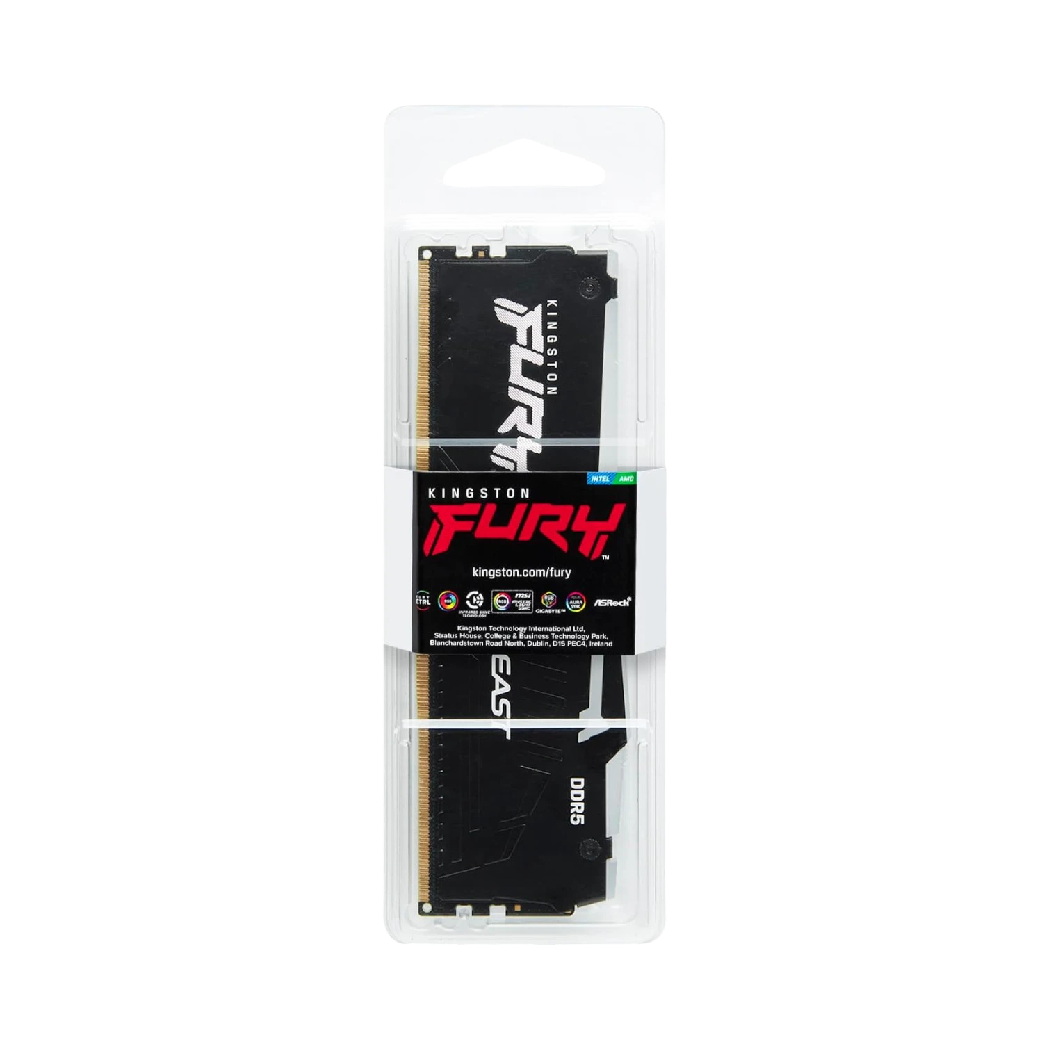 Kingston FURY Beast 8GB DDR5 6000MT/s CL36 RGB Memory Module — Being Shipped