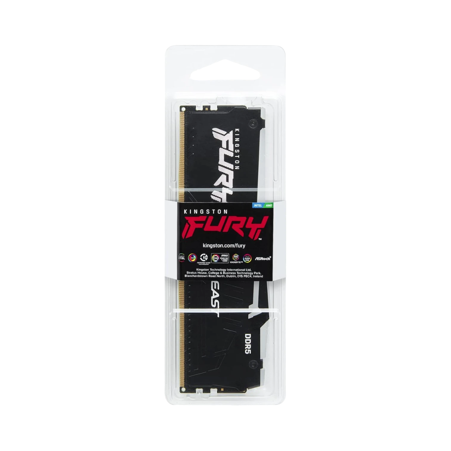 Kingston Fury Beast 32GB DDR5 6000MT/s CL40 RGB Desktop Memory — Being Shipped