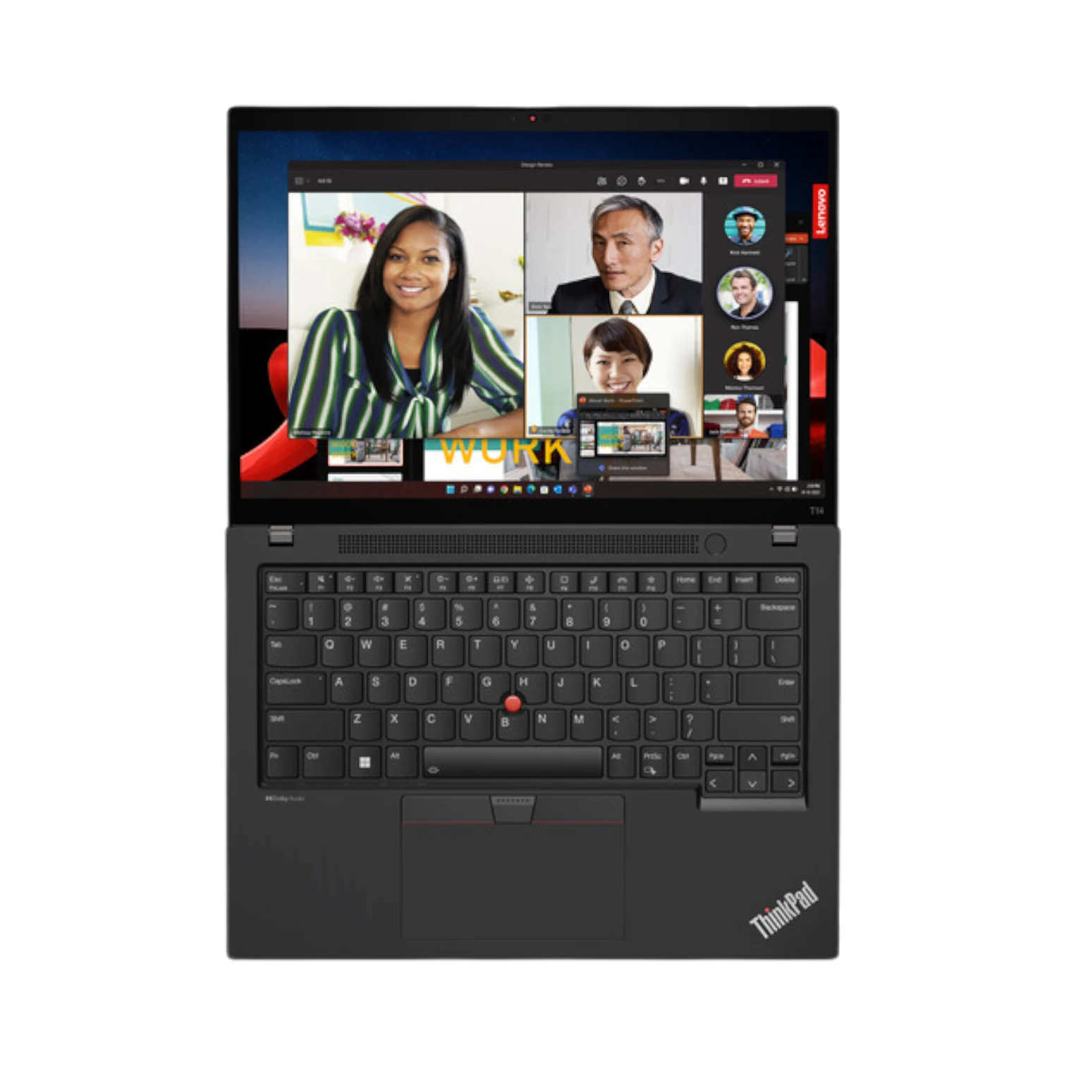 Lenovo 14" ThinkPad T14 Gen 4 Multi-Touch Notebook Intel Core i7-1365U, 16GB RAM, 512GB SSD (Thunder Black) — Being Shipped