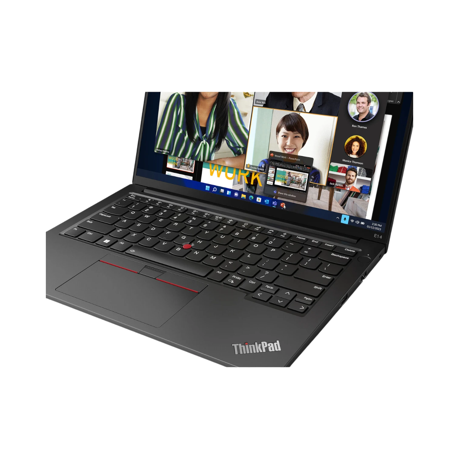 Lenovo 14" ThinkPad E14 Gen 5 Laptop AMD Ryzen 7 7730U, 16GB RAM, 512GB SSD (Graphite Black) — Being Shipped