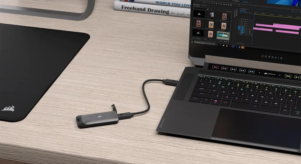 CORSAIR EX100U 4TB Portable USB-C Solid State Drive — Being Shipped