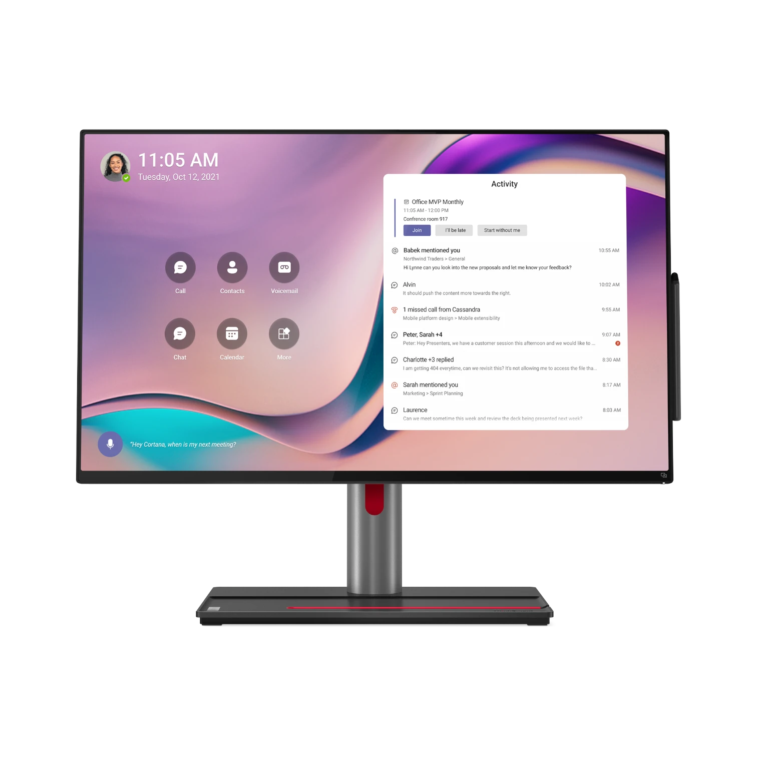 Lenovo ThinkSmart View Plus 27" All-in-One Conferencing System Qualcomm QCS8250, 8GB RAM, 128GB SSD — Being Shipped