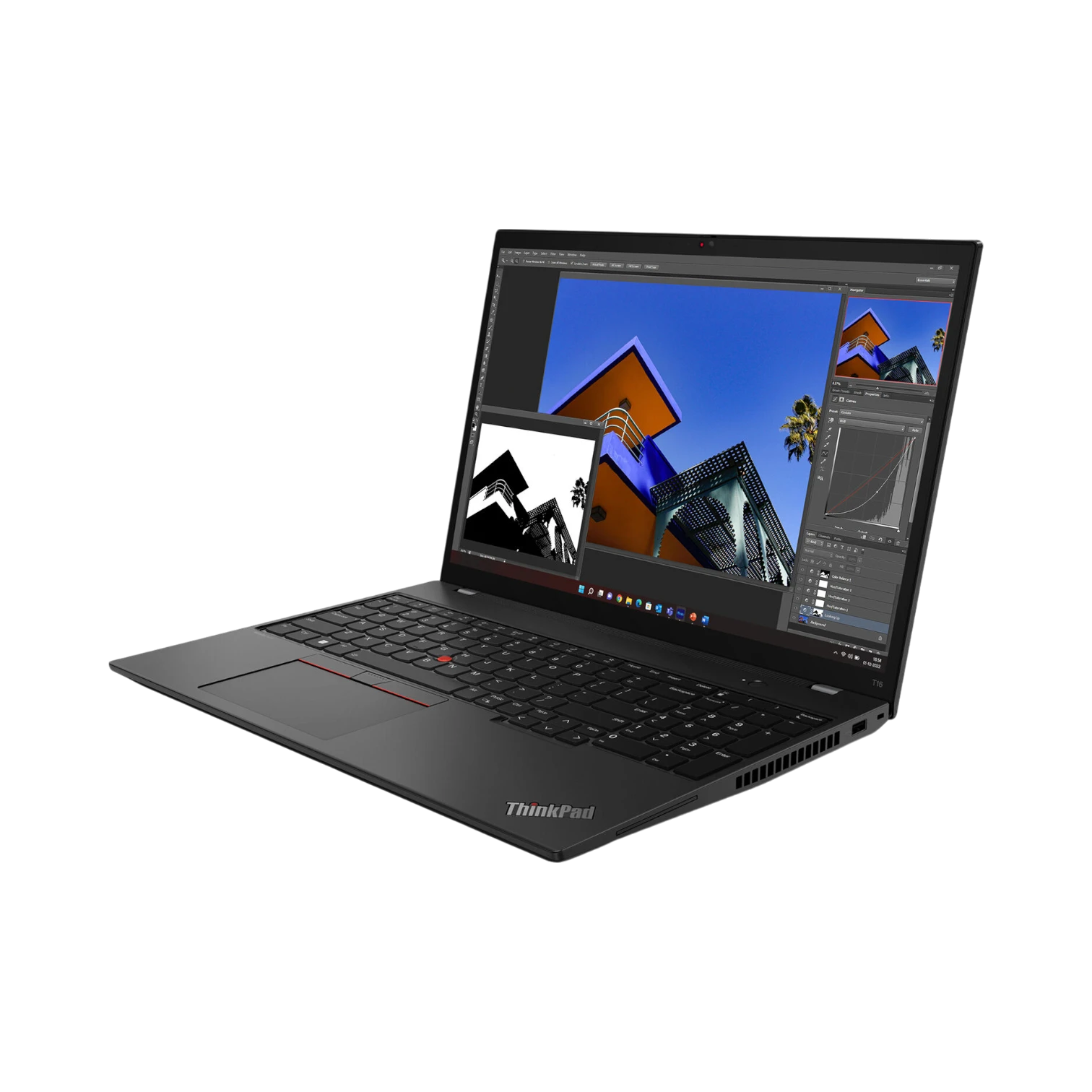 Lenovo 16" ThinkPad T16 Gen 2 Laptop Intel Core i5-1335U, 16GB RAM, 256GB SSD (Thunder Black) — Being Shipped