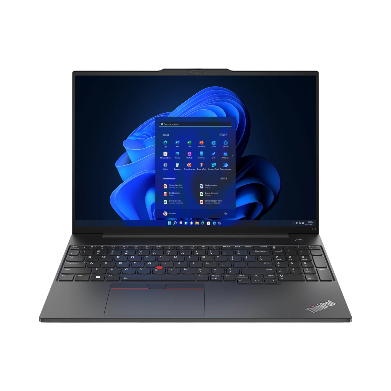 Lenovo 16" ThinkPad E16 Gen 1 Multi-Touch Notebook Intel Core i5, 16GB RAM, 512GB SSD — Being Shipped