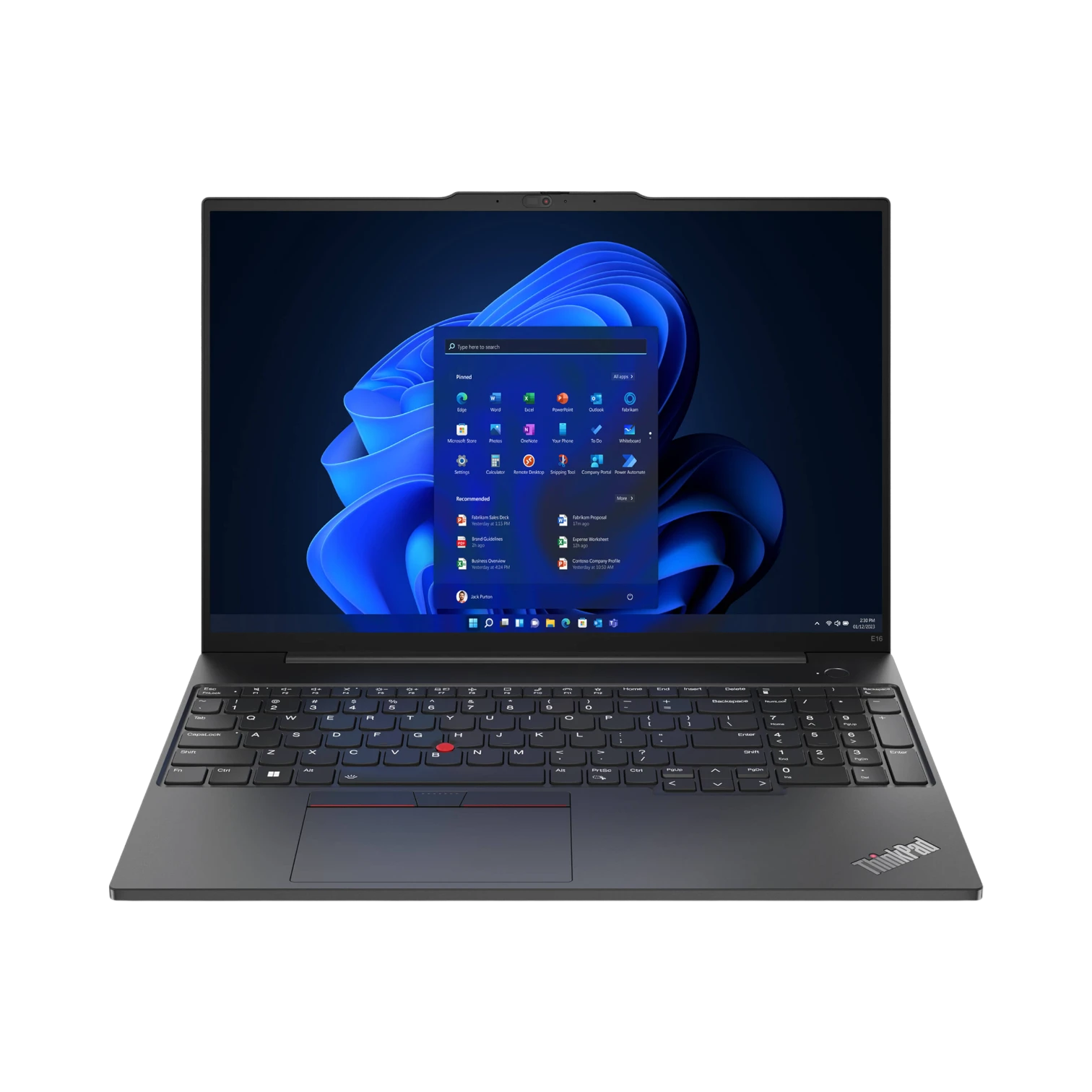 Lenovo 16" ThinkPad E16 Gen 1 Notebook Intel Core i5, 16GB RAM, 256GB SSD — Being Shipped