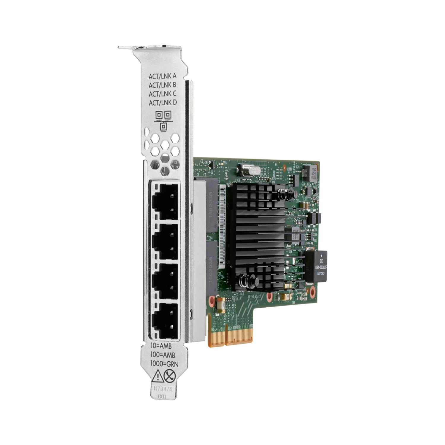 HPE 4-Port I350-T4 PCIe 2.0 x4 GbE Network Adapter — Being Shipped