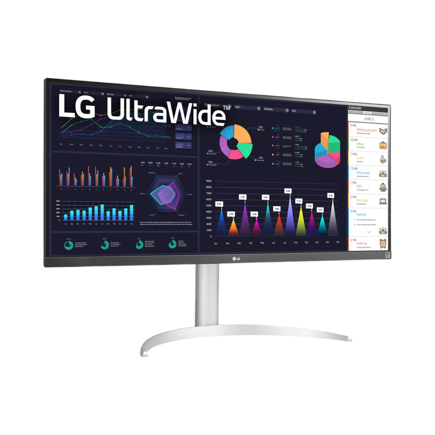 LG 34WQ650-W UltraWide 34" 21:9 FHD IPS Monitor with USB-C — Being Shipped