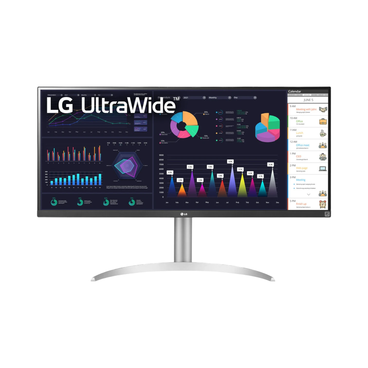 LG 34WQ650-W UltraWide 34" 21:9 FHD IPS Monitor with USB-C — Being Shipped