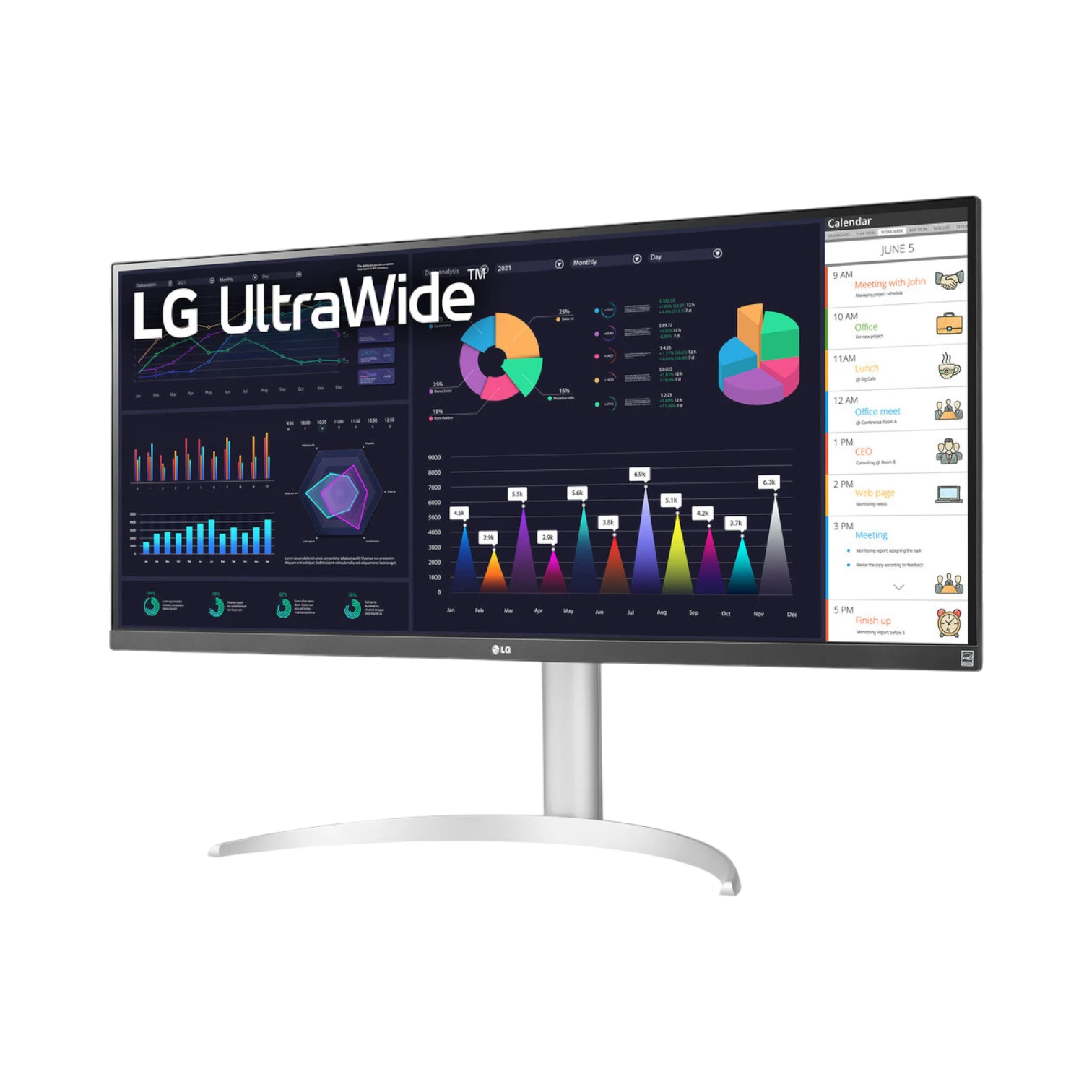 LG 34WQ650-W UltraWide 34" 21:9 FHD IPS Monitor with USB-C — Being Shipped