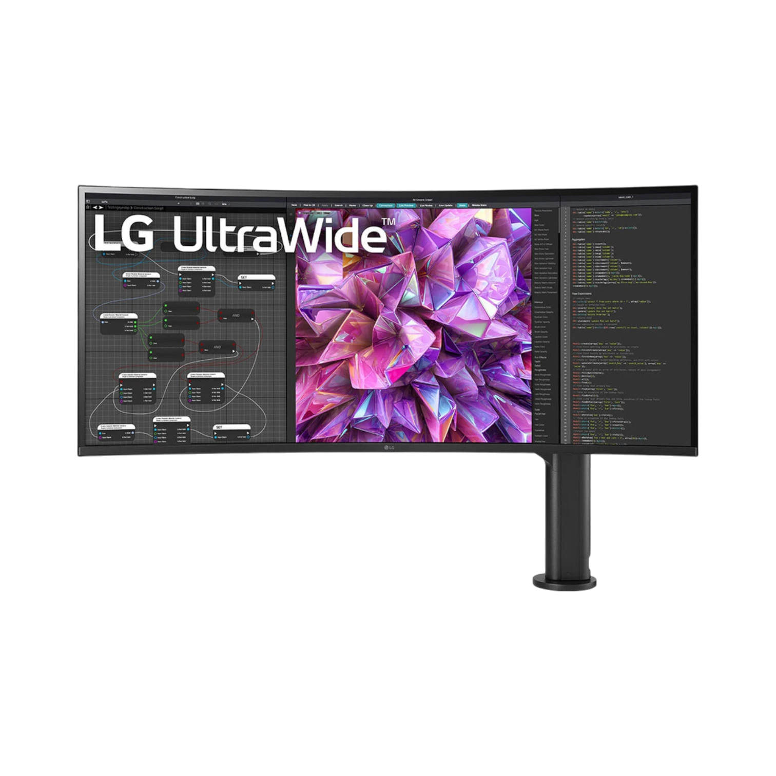 LG 38BQ88C-W 38" UltraWide QHD+ Curved Monitor with Ergo Stand — Being Shipped