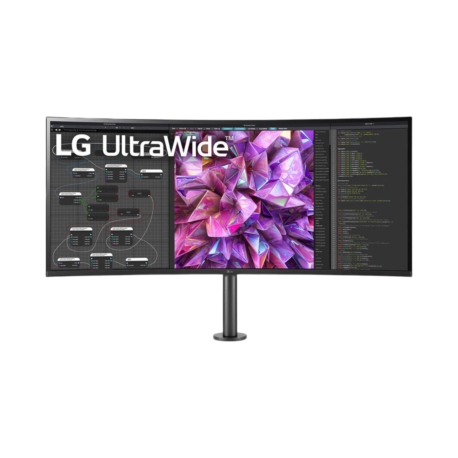 LG 38BQ88C-W 38" UltraWide QHD+ Curved Monitor with Ergo Stand — Being Shipped