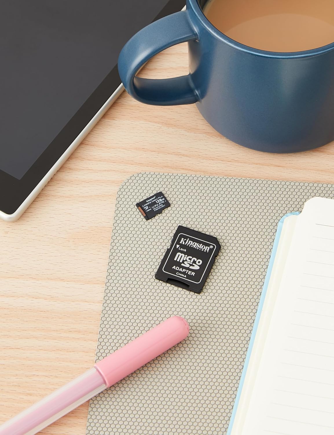 Kingston Canvas Select Plus 128GB UHS-I microSDXC Memory Card with SD Adapter — Being Shipped