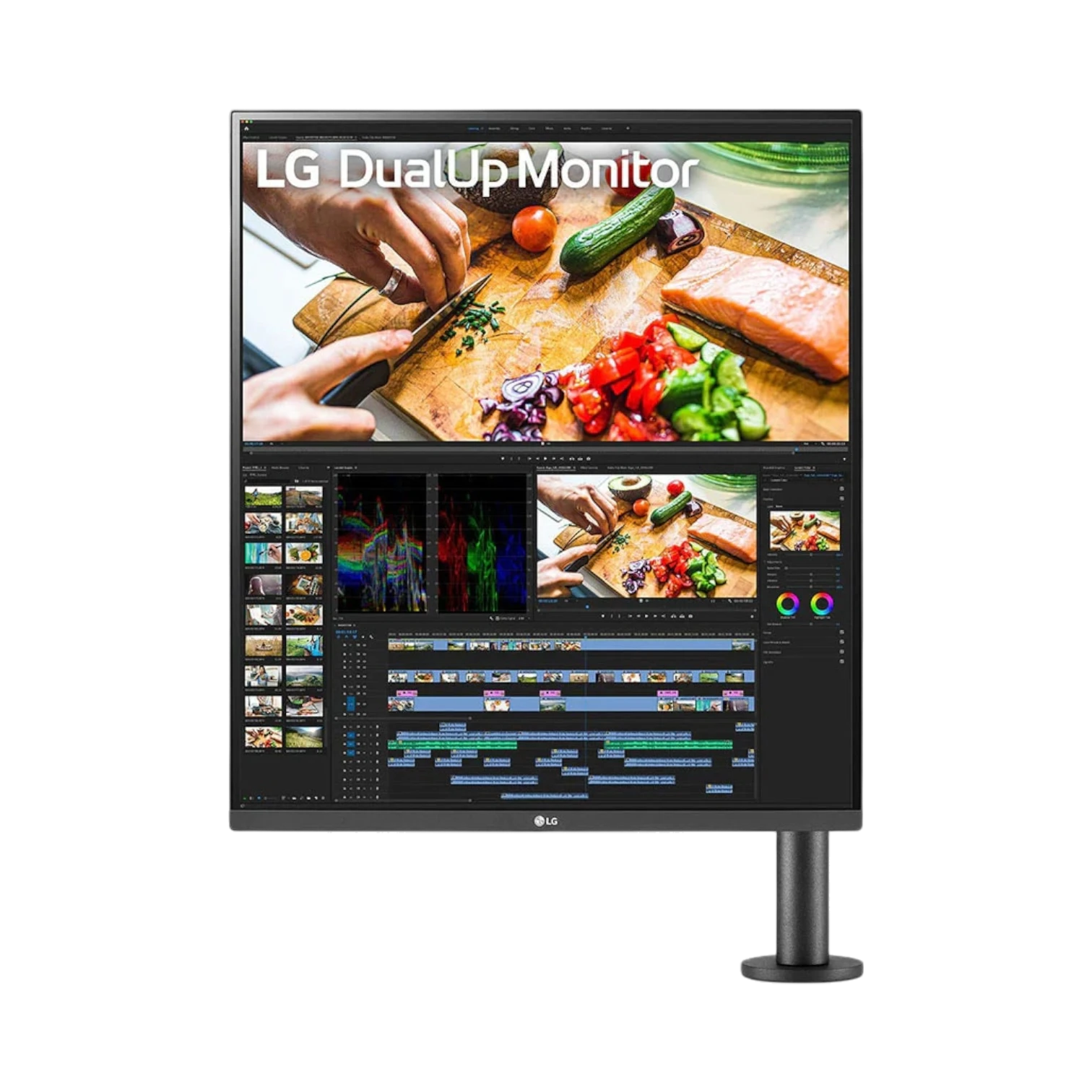 LG DualUp 28BQ780-B 27.6" HDR Monitor with Ergo Stand — Being Shipped