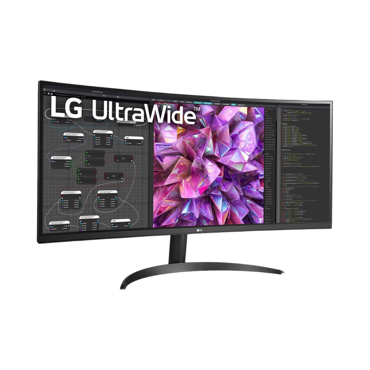 LG 34BQ60QC-B 34" UltraWide QHD Curved IPS Monitor with HDR10 — Being Shipped