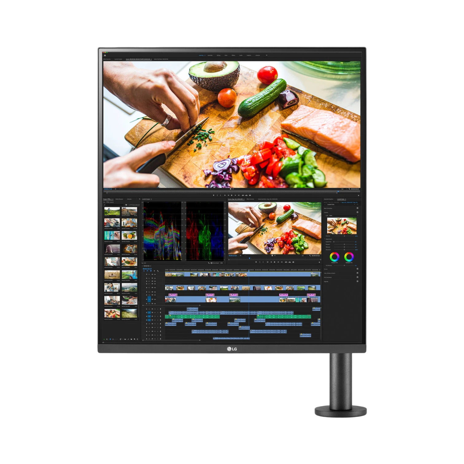 LG DualUp 28BQ750-C 27.6" HDR Monitor with Ergo Stand — Being Shipped