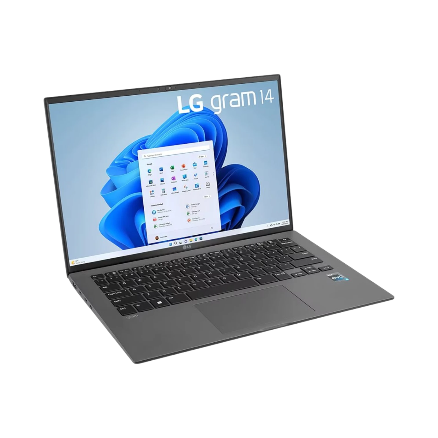 LG Gram 14" Laptop, Intel Core i5-1340P, 16GB RAM, 256GB SSD (Charcoal Gray) — Being Shipped