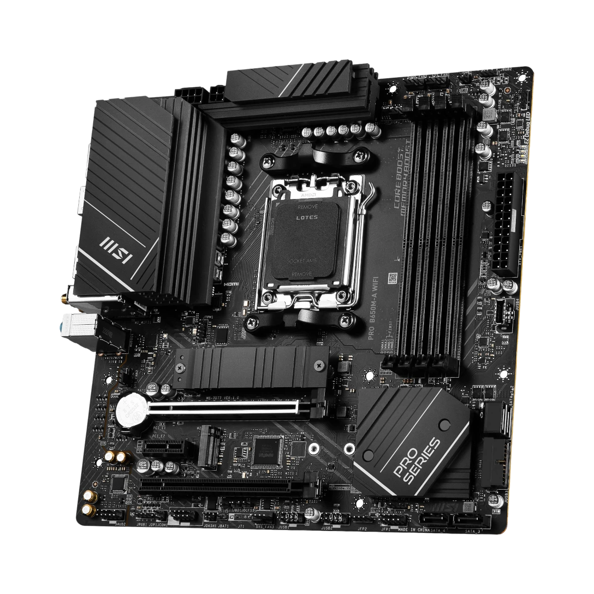 MSI PRO B650M-A WIFI AM5 Micro-ATX Motherboard — Being Shipped