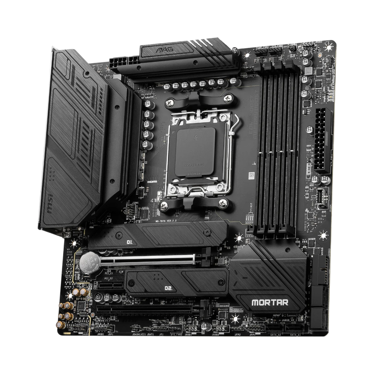 MSI MAG B650M MORTAR WIFI AM5 Micro-ATX Motherboard — Being Shipped