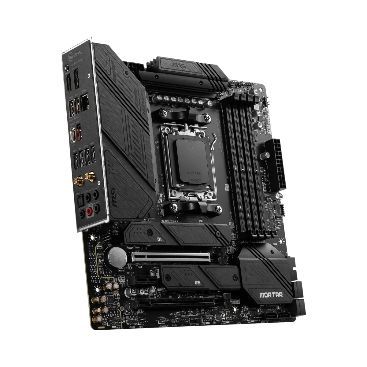 MSI MAG B650M MORTAR WIFI AM5 Micro-ATX Motherboard — Being Shipped