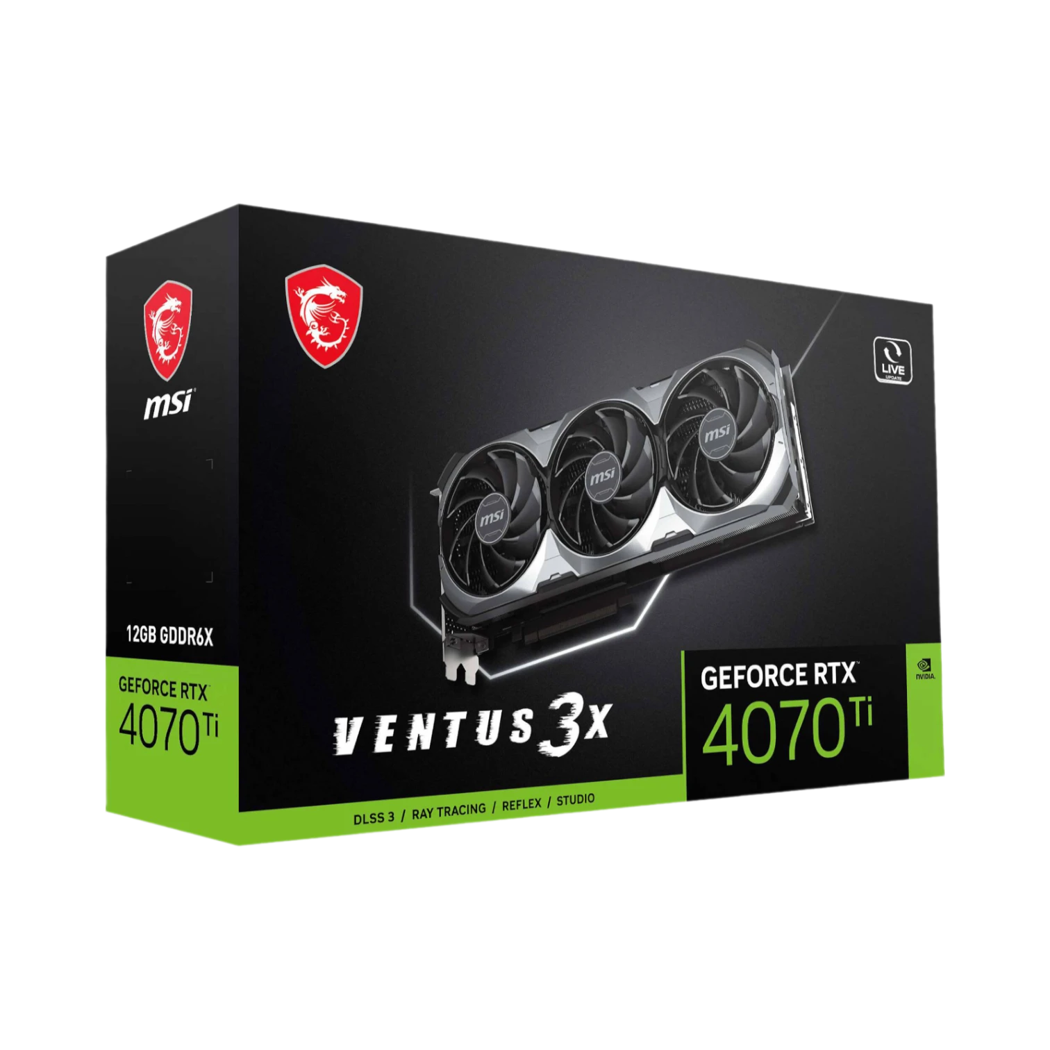 MSI GeForce RTX 4070 Ti VENTUS 3X 12G Graphics Card — Being Shipped