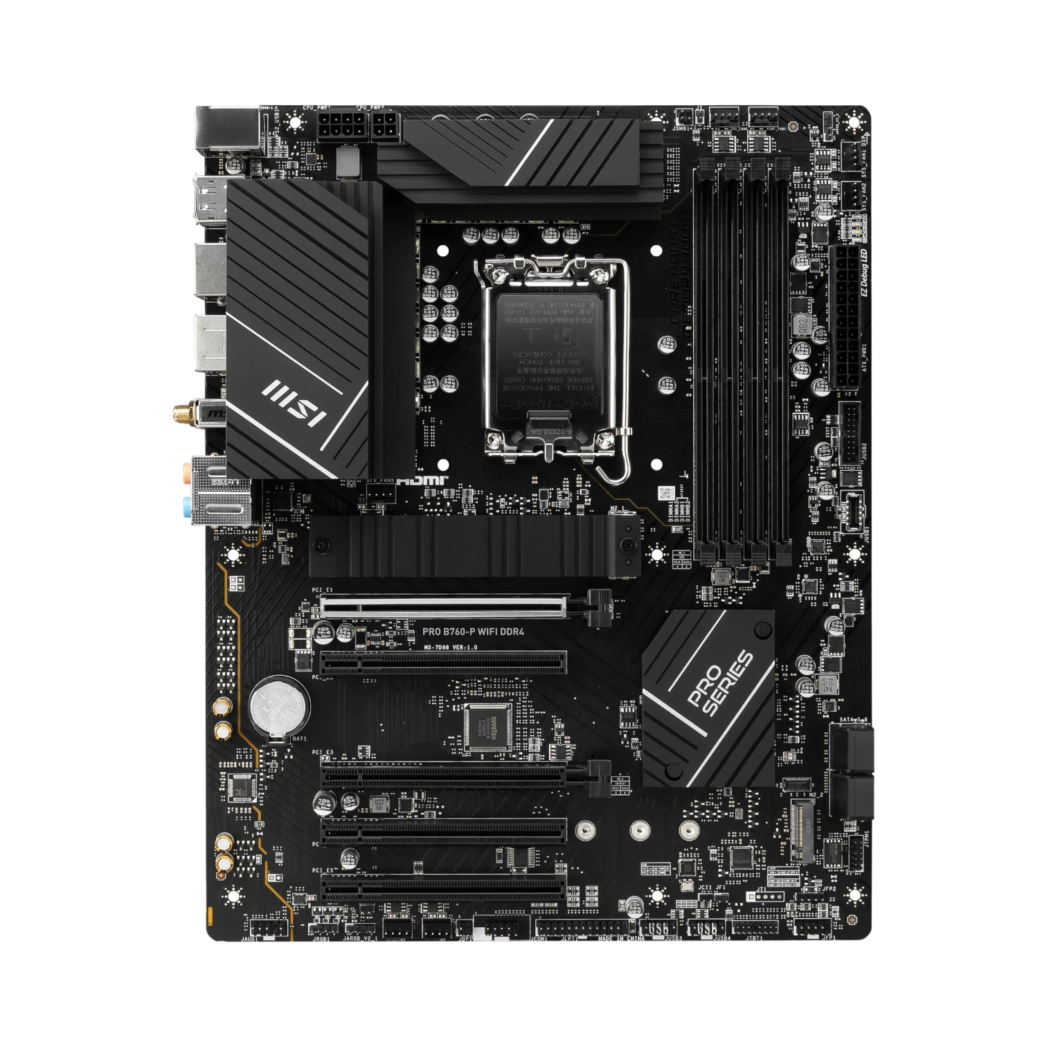 MSI PRO B760-P WIFI DDR4 LGA 1700 ATX Motherboard — Being Shipped