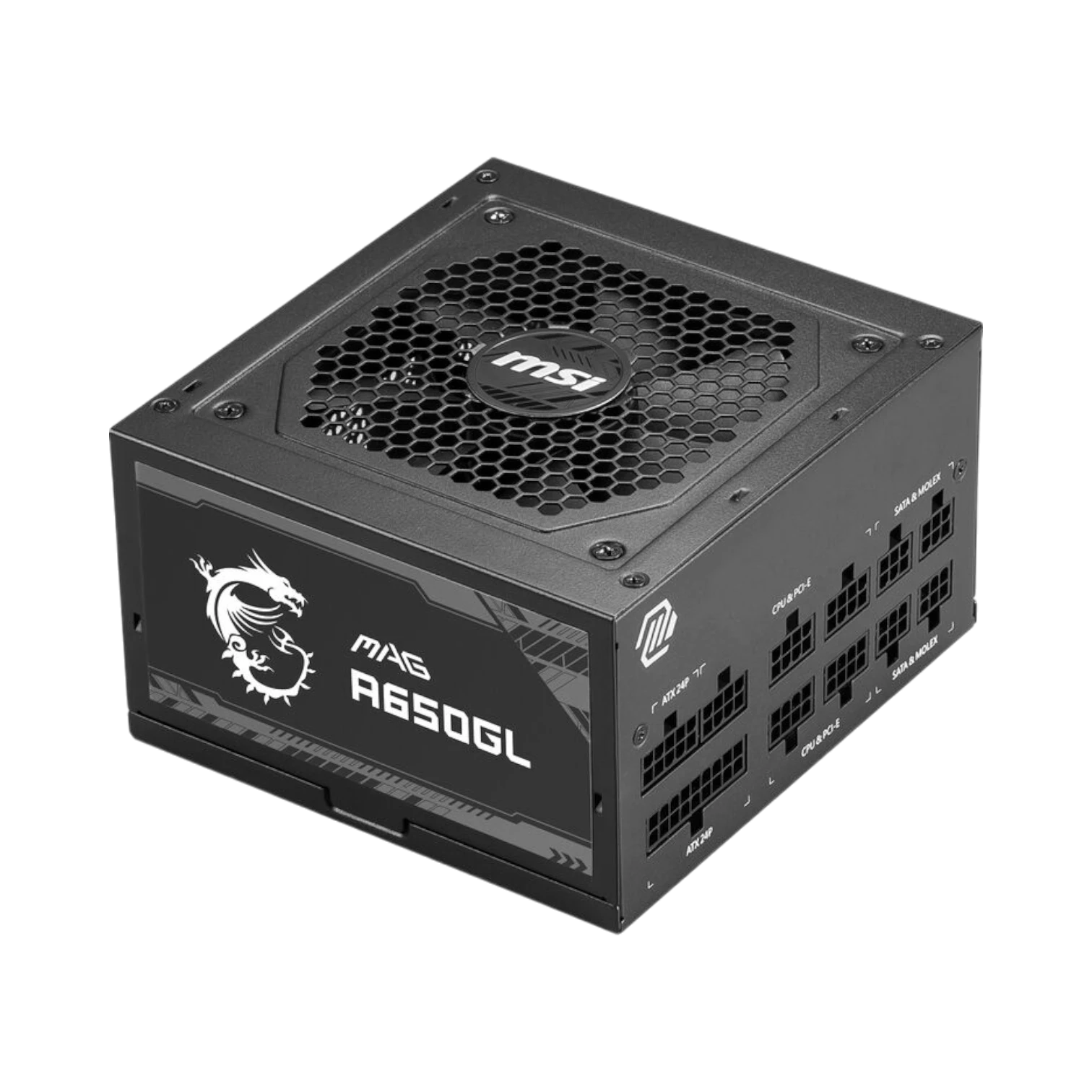 MSI MAG A650GL 650W 80 Plus Modular Power Supply — Being Shipped