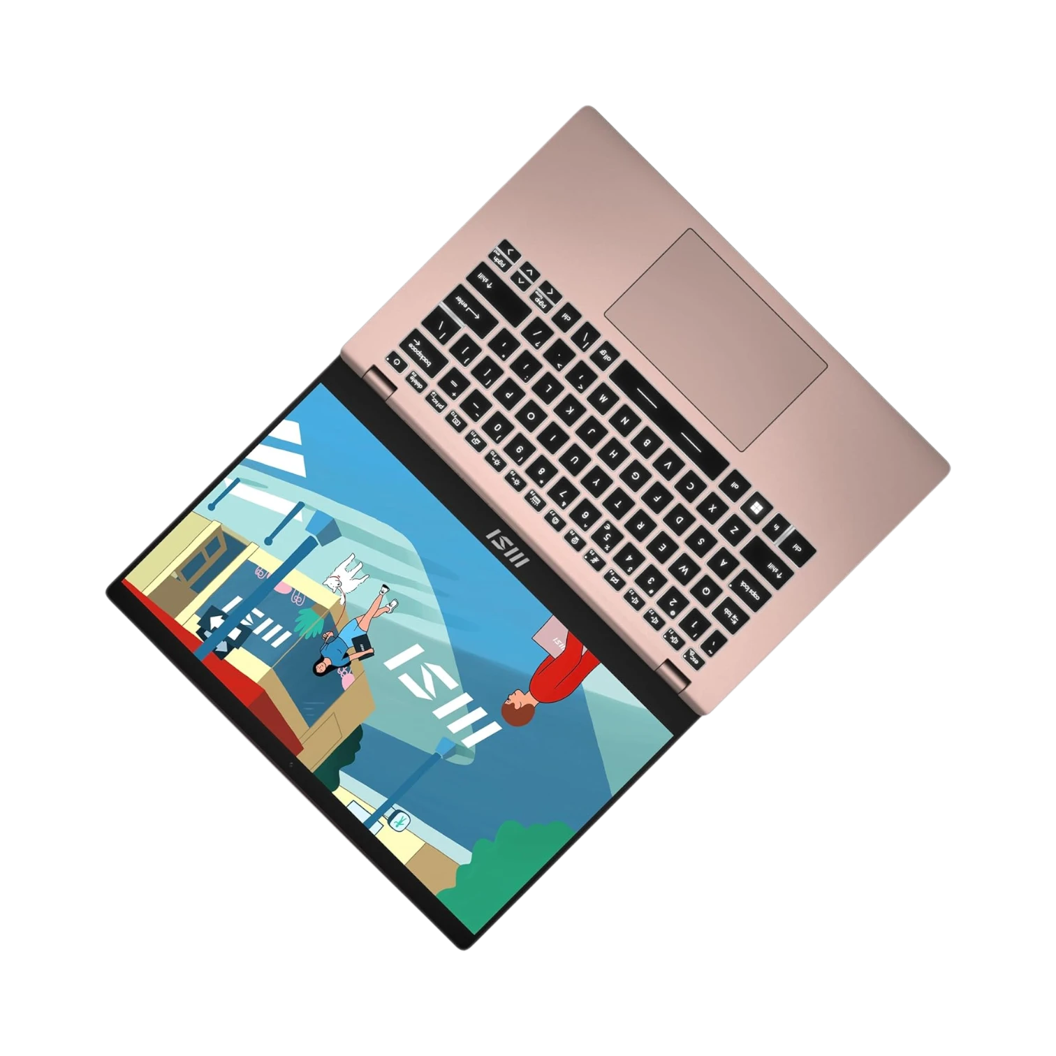 MSI 14" Modern 14 C13M Laptop, Intel Core i5-1335U, 16GB RAM, 512GB SSD (Beige Rose) — Being Shipped