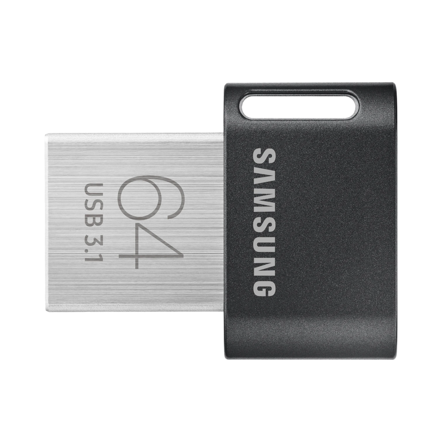 Samsung 64GB FIT Plus USB 3.1 Flash Drive (Black/Silver) — Being Shipped