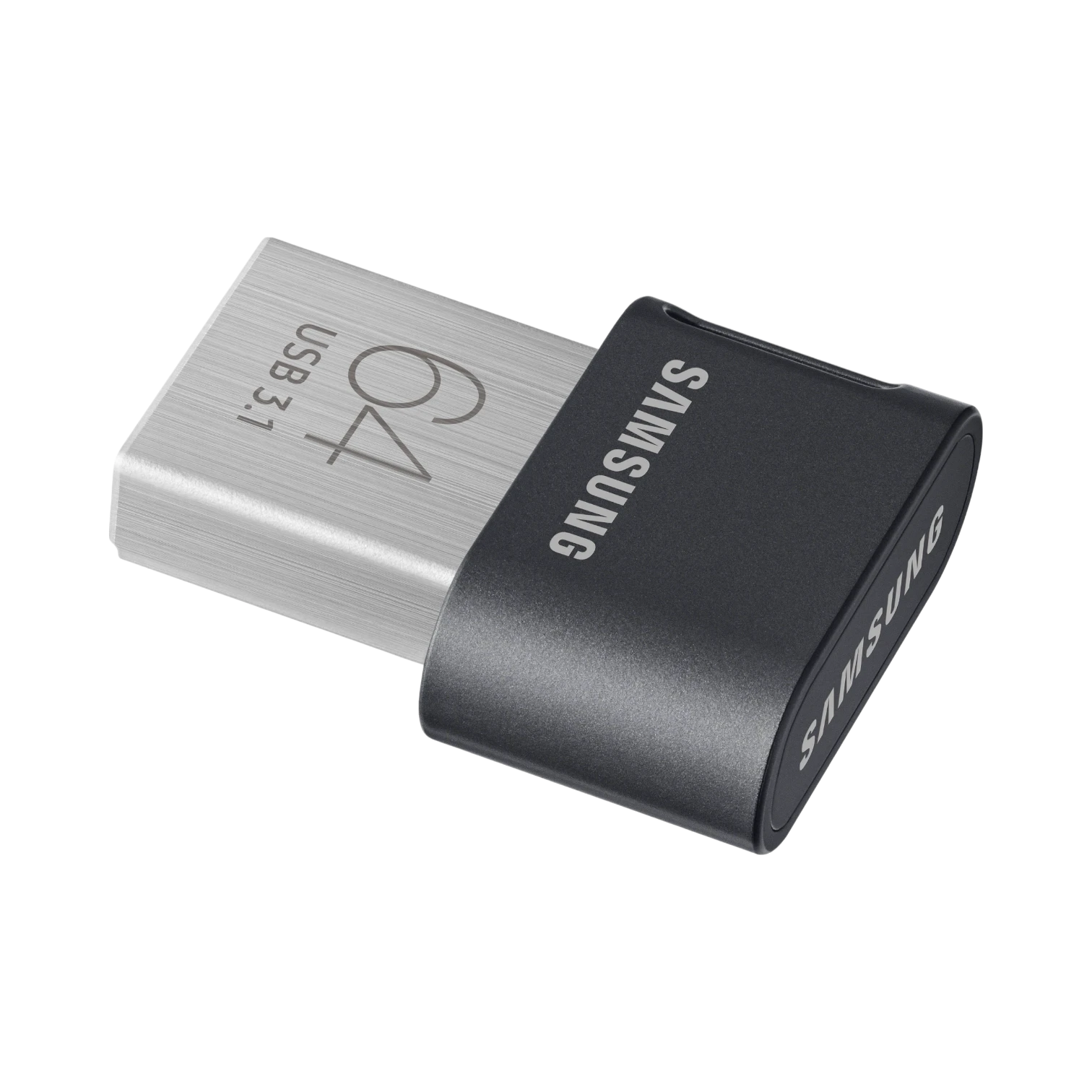 Samsung 64GB FIT Plus USB 3.1 Flash Drive (Black/Silver) — Being Shipped