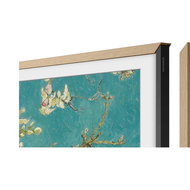 Samsung Customizable Bezel for the 2021 85" The Frame TV (Modern Teak) — Being Shipped