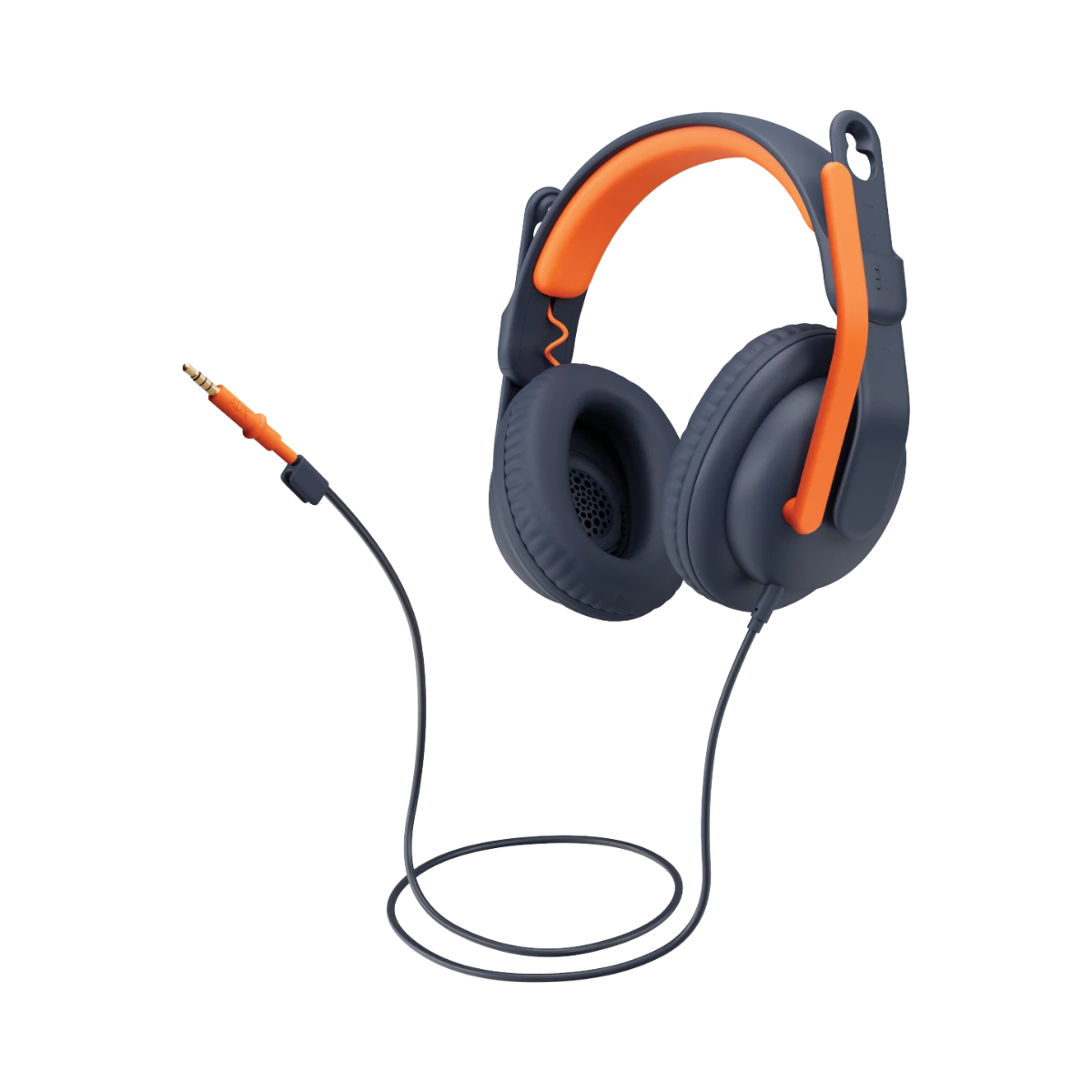 Logitech Zone Learn Over-Ear Headset (Black & Orange) — Being Shipped