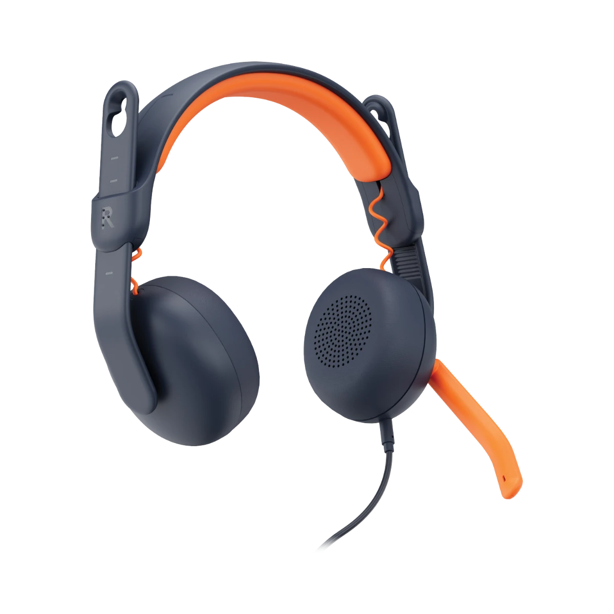 Logitech Zone Learn On-Ear Headset (Black & Orange) — Being Shipped